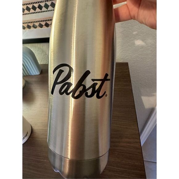 Pabst Blue Ribbon 16oz Stainless Steel Water Bottle - Picture 2 of 5